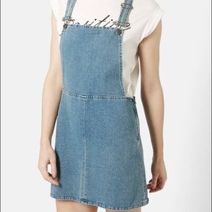 Topshop Overall Dress